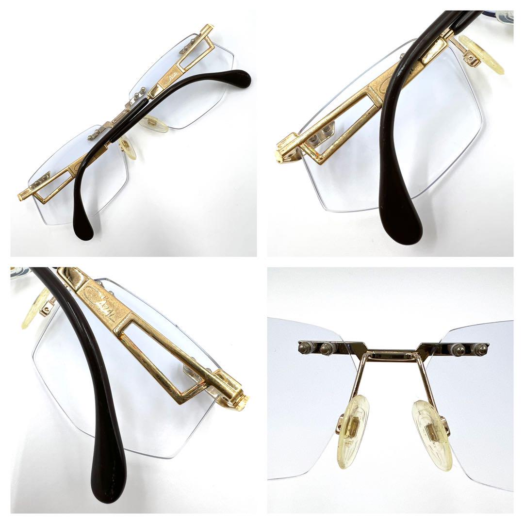 CAZAL カザール メガネ 眼鏡 度入り MOD.261 リムレス Y2K 画像9