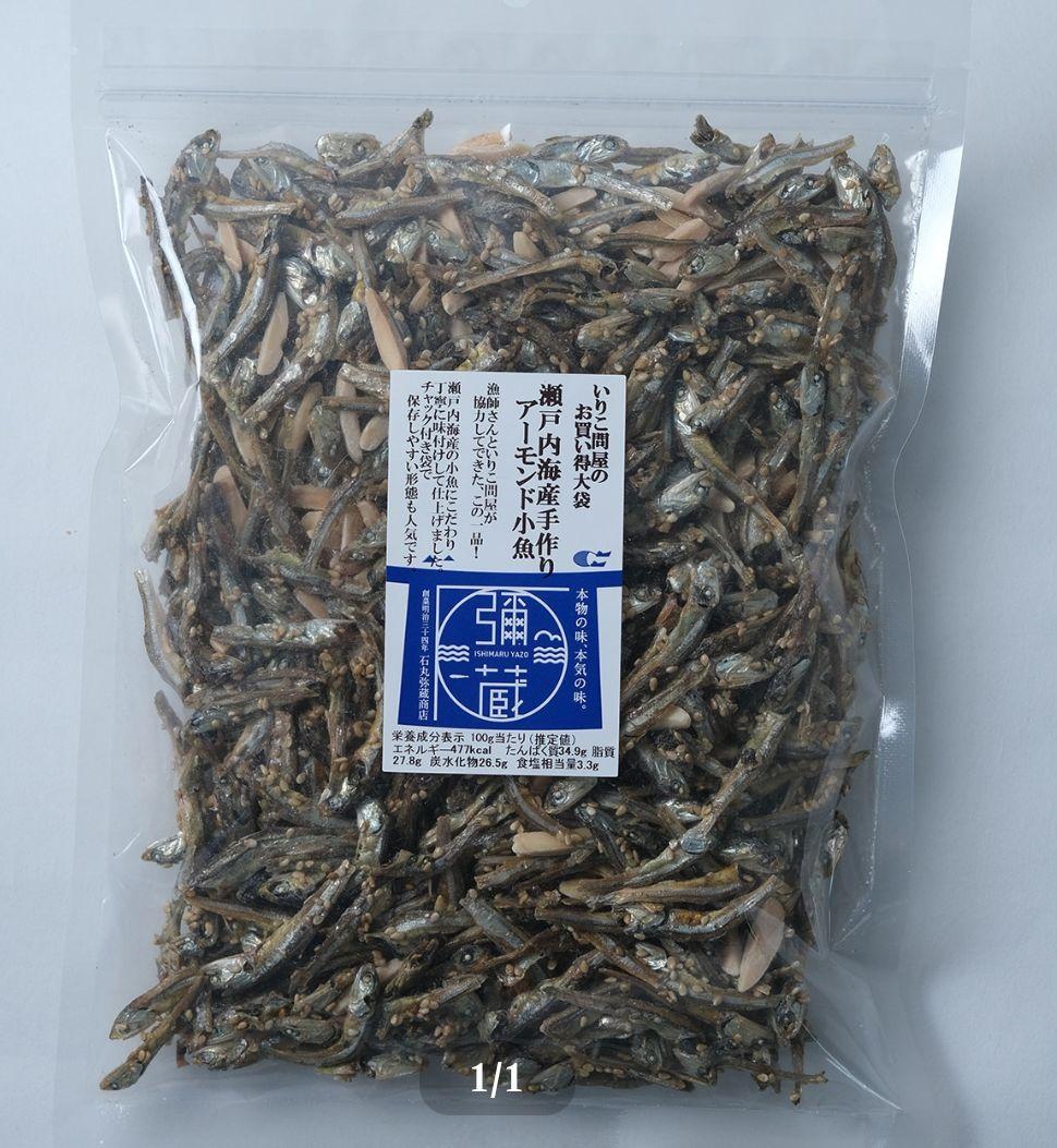 ＮＡＲＵ☆ＮＡＲＵ【大人気健康おやつ♡】手作りアーモンド小魚370g×6 大人気健康おやつ♡】手作りアーモンド小魚370g - メルカリ