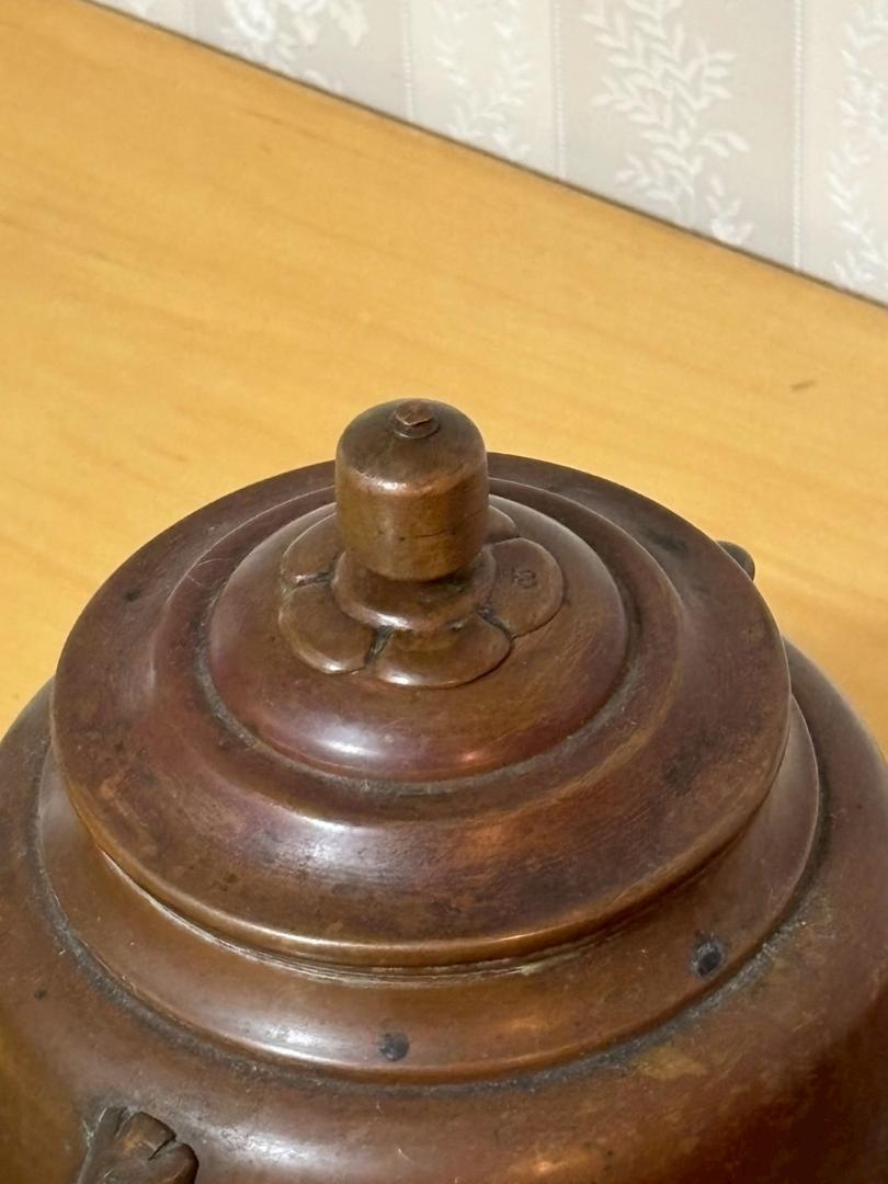 専用 銅製 瓢箪柄 吊り下げ式手洗器 アンティーク 昭和レトロ 骨董 古道具 水漏れ無し 昭和レトロ 酒燗器 銅壺 骨董 古道具 銅製 - メルカリ