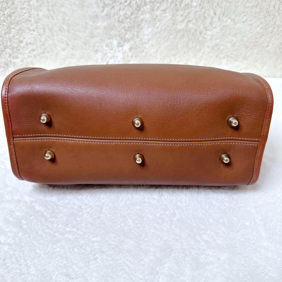 バッグ COACH USA Vintage Leather Dome 2Way Bag