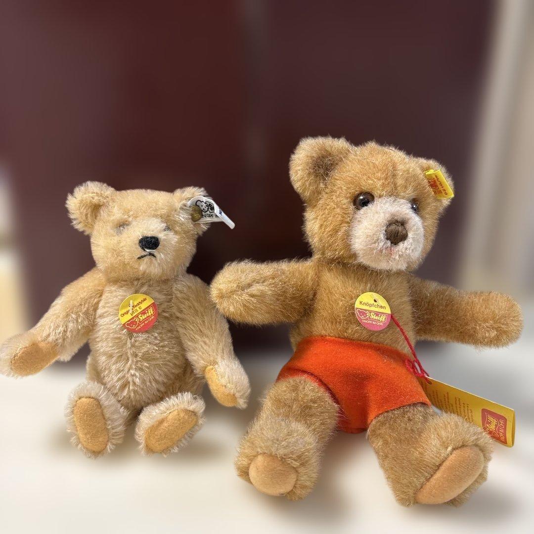 お値段交渉可　Steiff ぬいぐるみ 2体セット