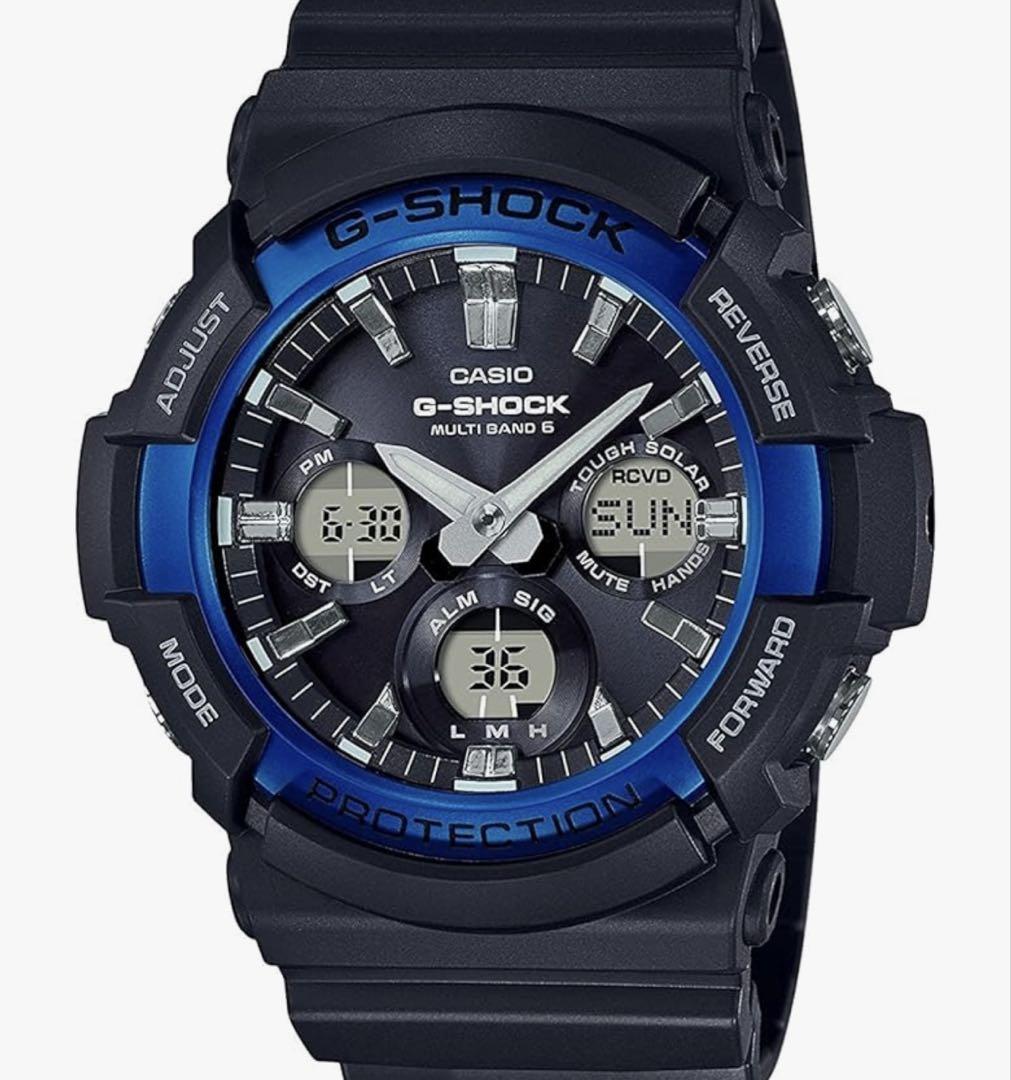 CASIO 腕時計 Gショック 電波ソーラーGAW-100B-1A2 メンズ