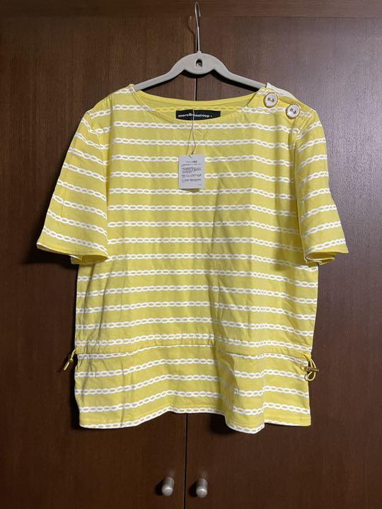 ☆新品☆メルシーボークー しまチェーンカットソー
