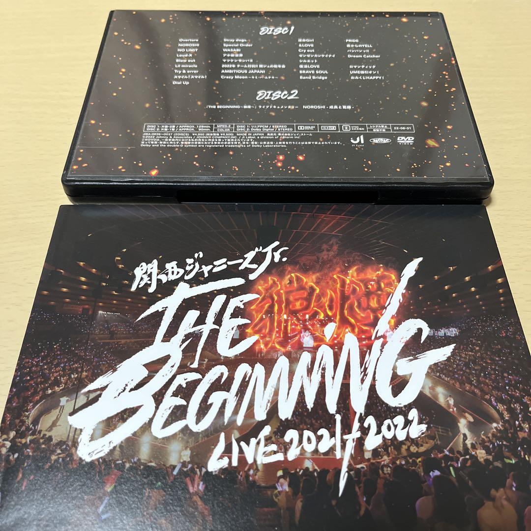 関西ジャニーズjr. DVD 狼煙 関ジュ LIVE 2021-2022 THE BEGINNING〜狼煙〜 DVD｜Yahoo