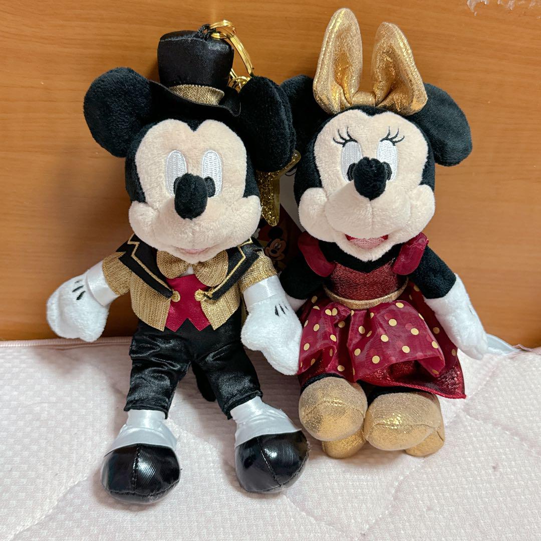 ミッキーミニー　ぬいぐるみ