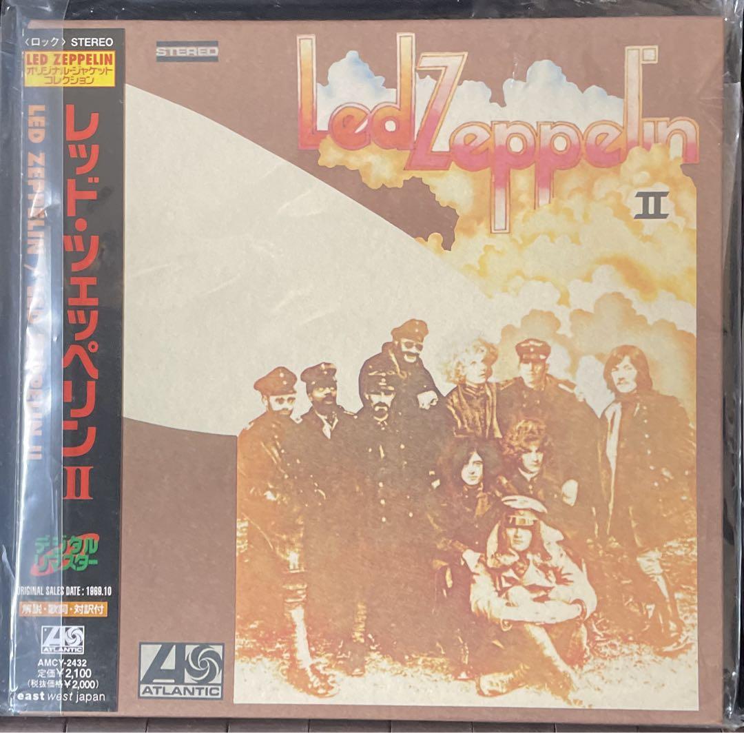レッド・ツェッペリン CD 希少 オリジナル紙ジャケ仕様 国内盤 名盤4部作