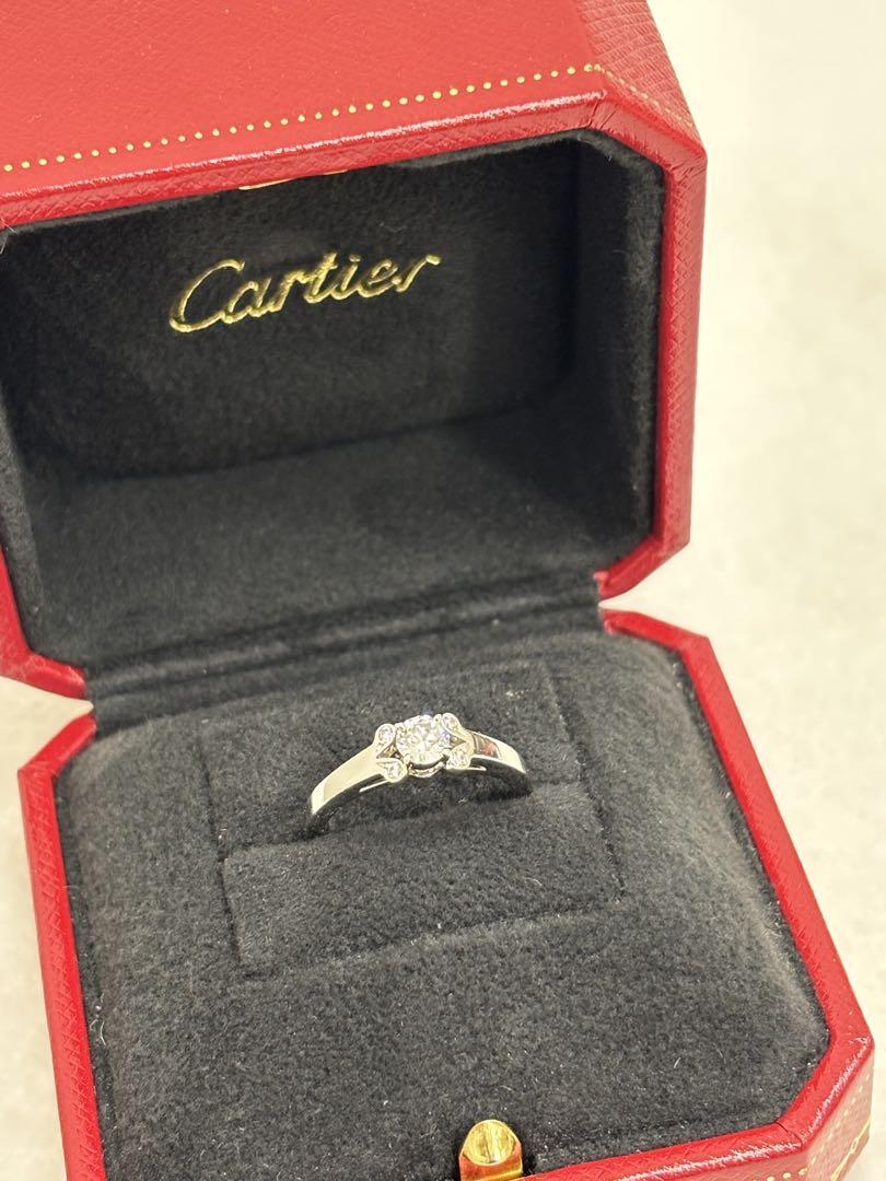 Cartier カルティエ バレリーナ ソリテール ダイヤモンドリング