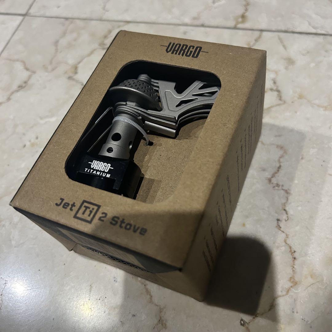 新品　VARGO Jet Ti 2 Stove シングルバーナー