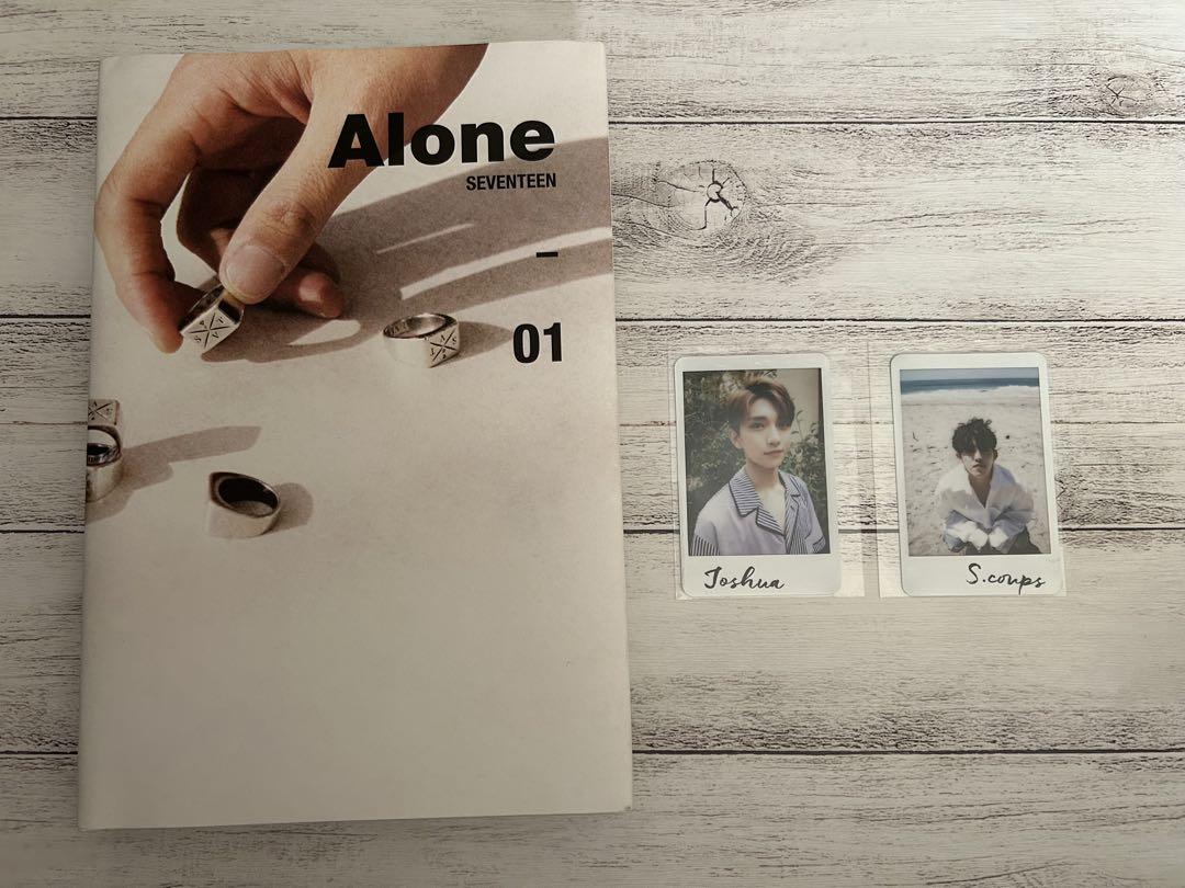 seventeen セブチ アルバム Alone トレカ 付き