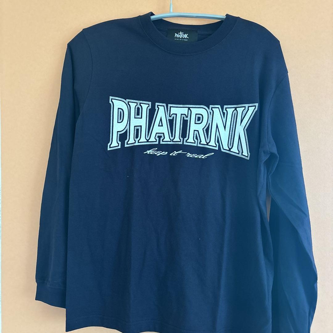 PHATRNK ネイビー 長袖Tシャツ M