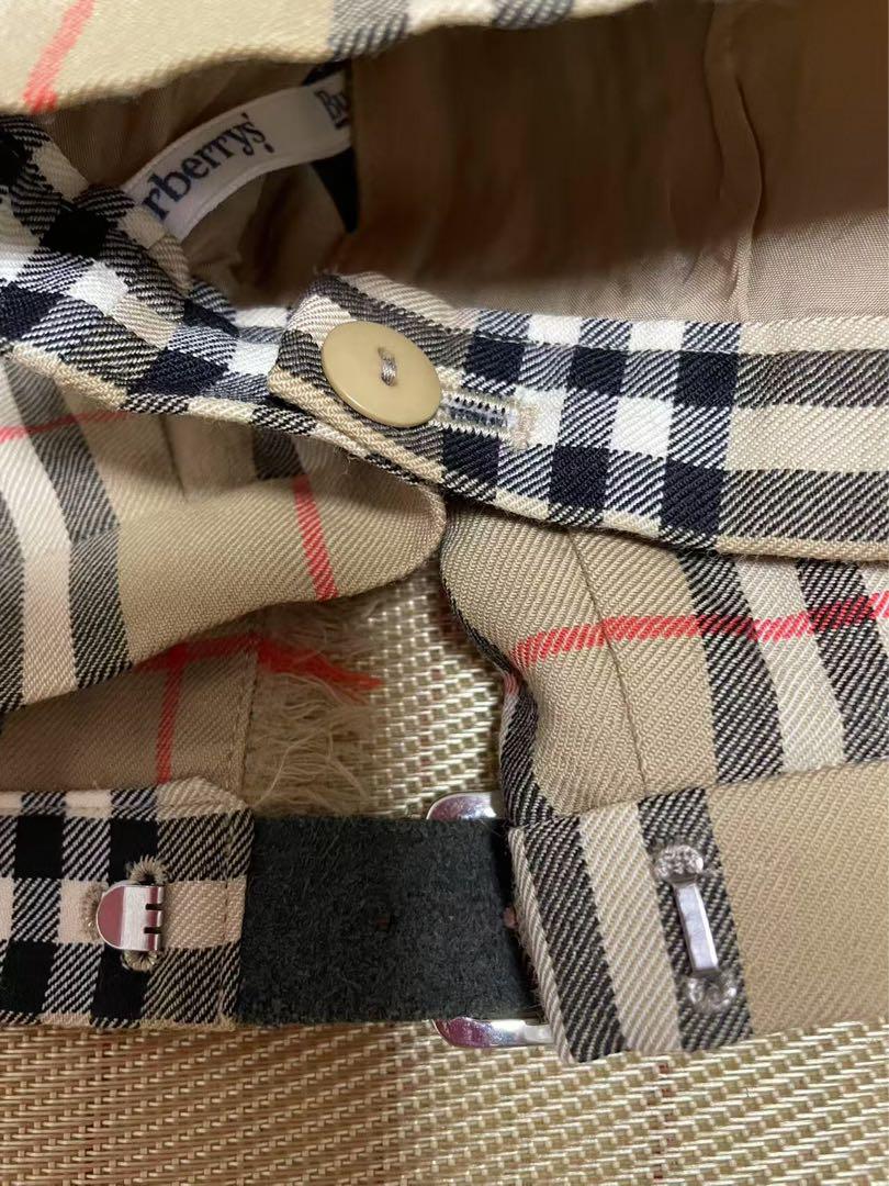春❗️値下げ美品Burberry's チェック柄・巻きスカート サイズ42