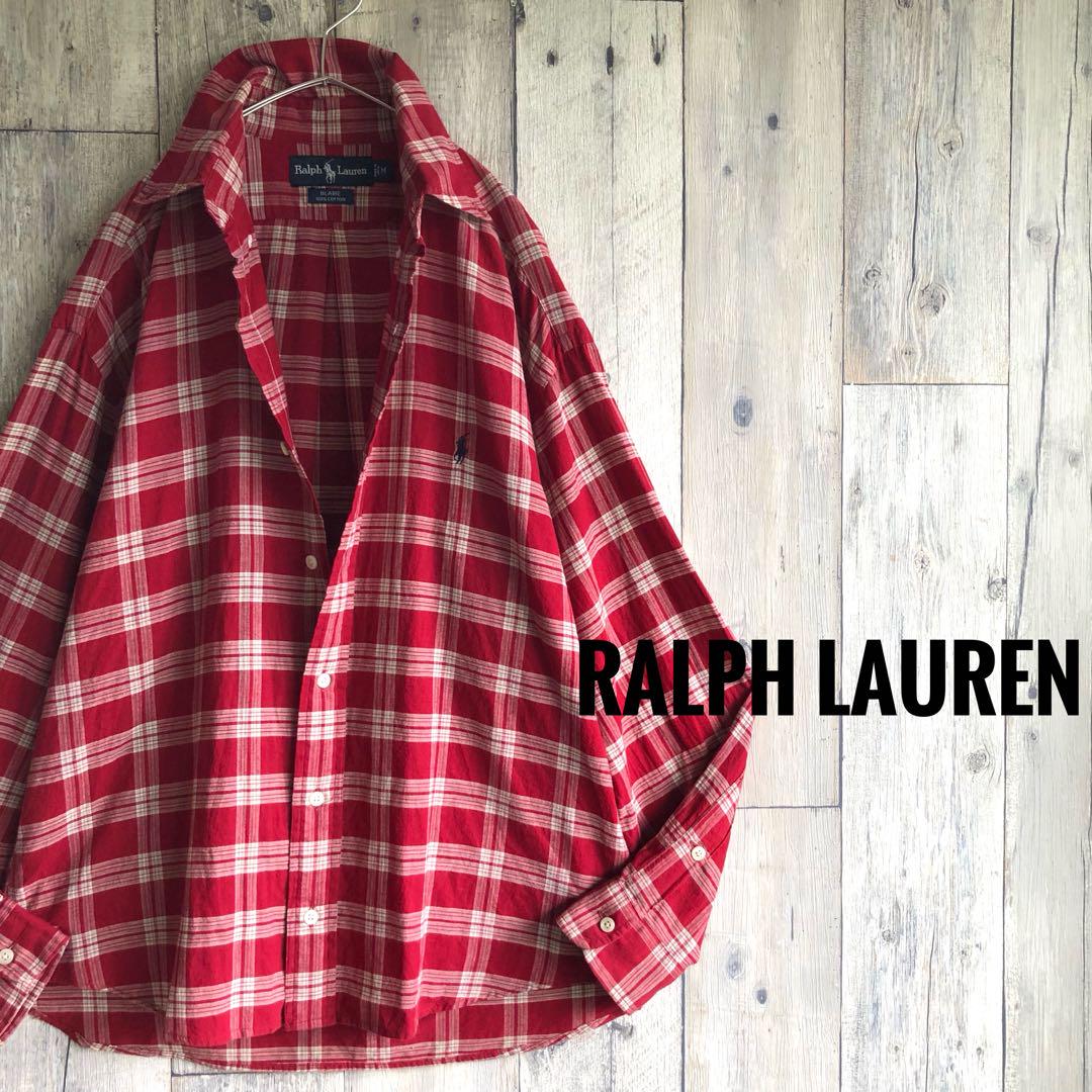 Ralph Lauren ラルフローレン　BLAIRE 長袖　BDシャツ　刺繍