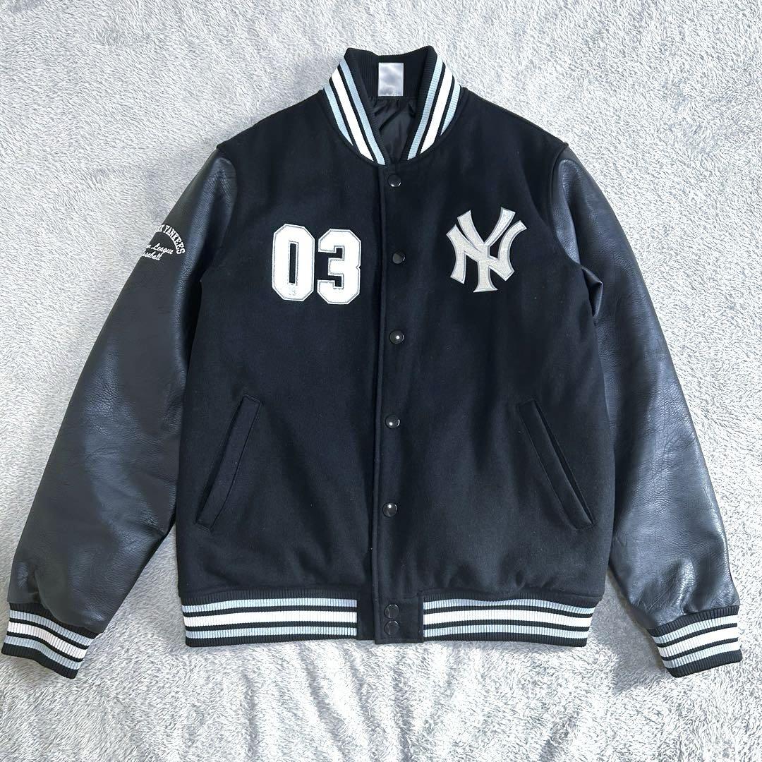 Fanatics ニューヨーク・ヤンキース ジャケット 大きいサイズ ニューヨーク・ヤンキースサテンスタジアム