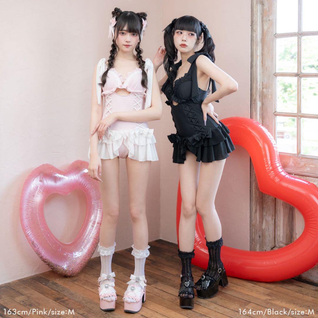 Dear My Love 夢展望 レースアップランジェリー水着