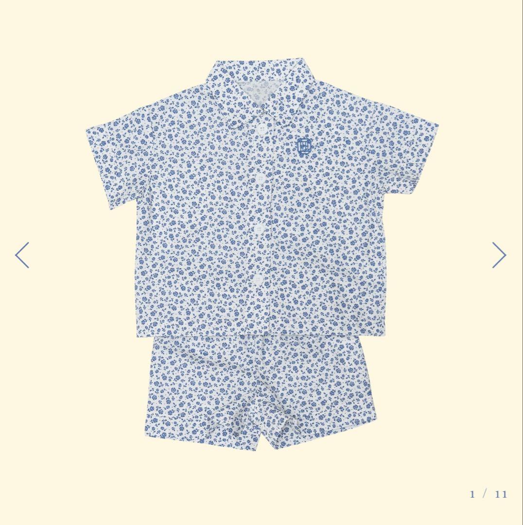 House on the hill Pajamas（Flower） 80トップス