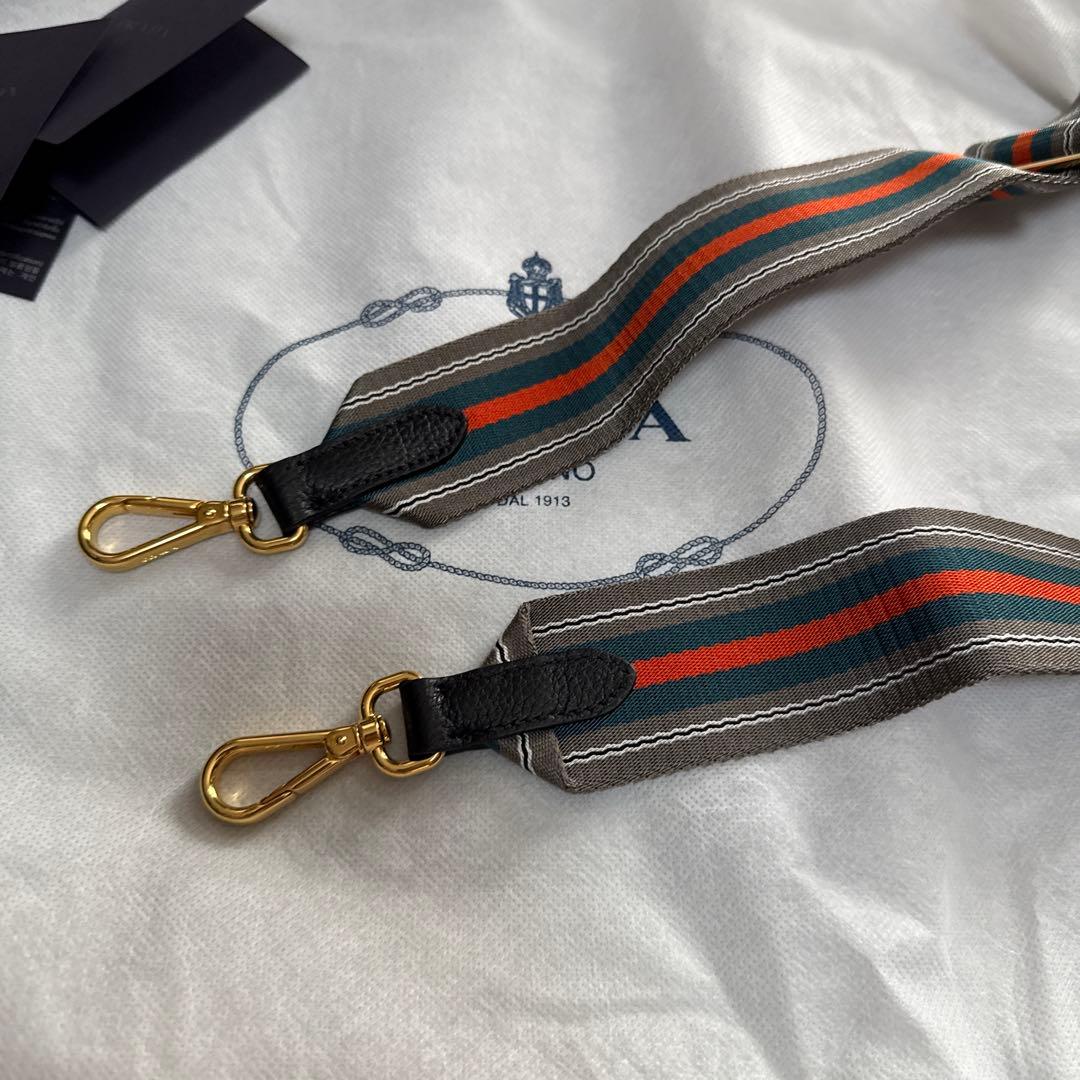 プラダ PRADAハンドバッグ 2WAYショルダーバッグ レザー(ブラック)