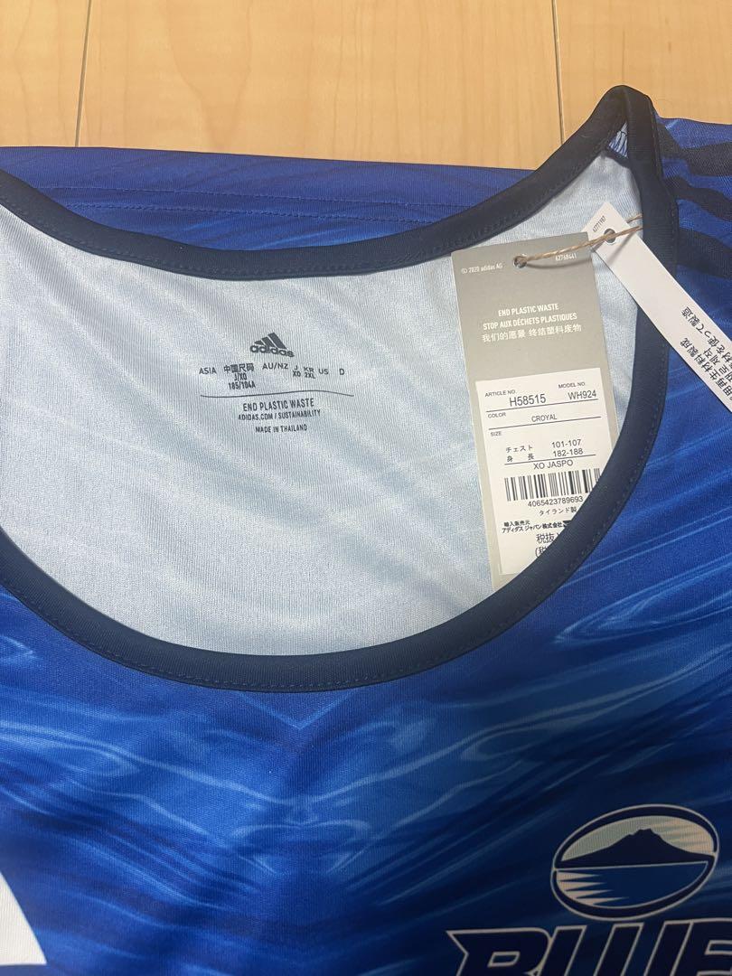 adidas BLUES ラグビー タンクトップブランド 品 通販
