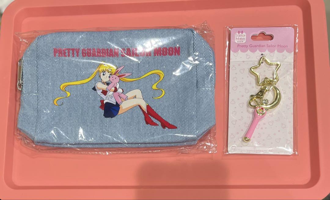 セーラームーン　ストア　ポーチ　バッグチャーム　　新品　未開封