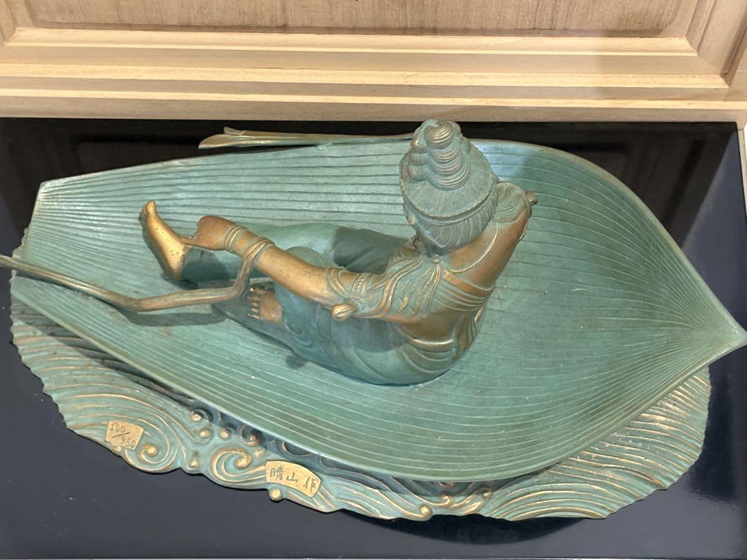 【長田晴山】一葉観音 道元禅師750年大遠忌 限定950体 195/950