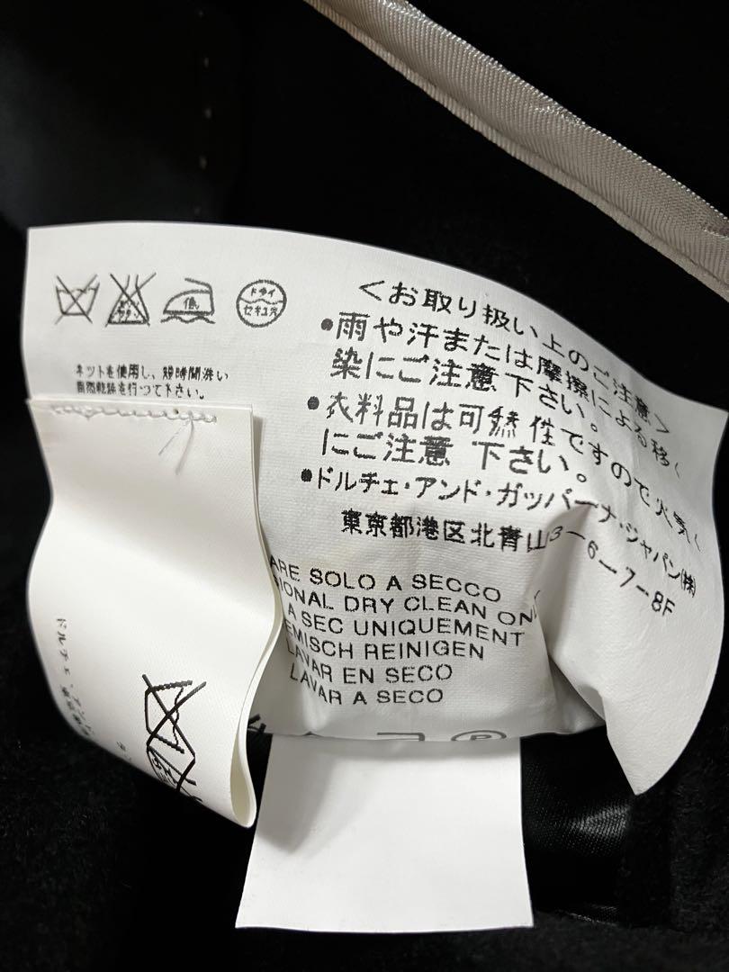 ドルチェあ&ガッバーナ　極美品　メンズ、ブラックジャケット