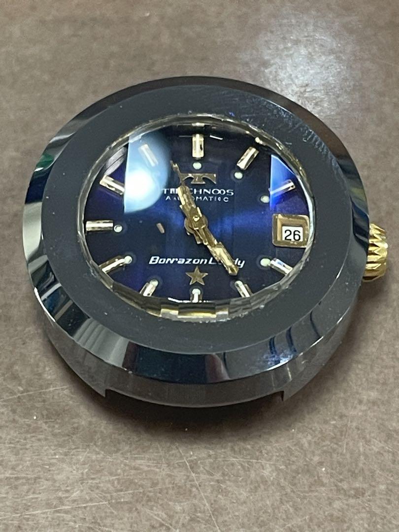 TECHNOS テクノス　ボラゾンレディ　自動巻　稼働品　腕時計　ヴィンテージ