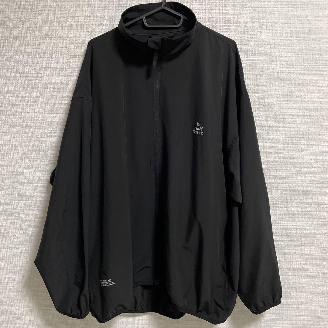 Fresh Service ユーティリティパッカブルスーツ 上のみ ブラック M