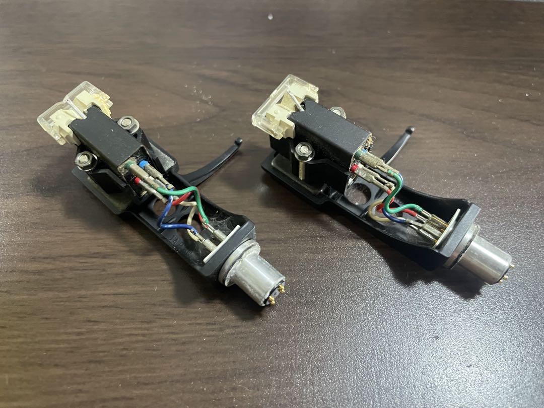 SHURE M44-7 カートリッジ ＋純正針 Technics ヘッドシェル