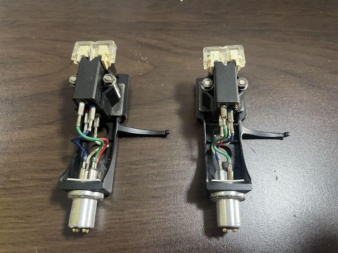 SHURE M44-7 カートリッジ ＋純正針 Technics ヘッドシェル