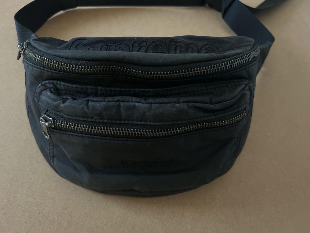 Supreme Barbour Waxed Cotton Waist Bag 17,500円