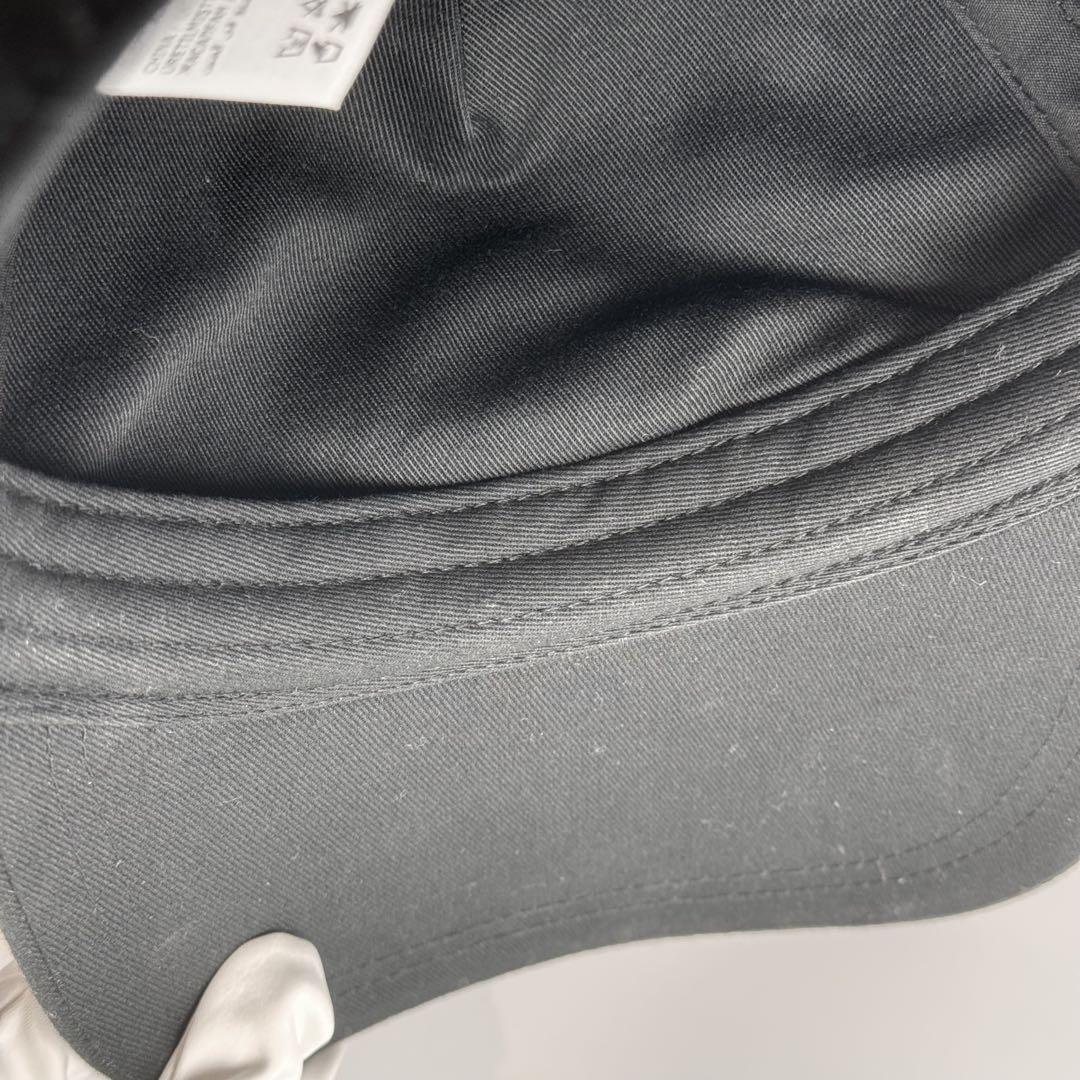 極美品 Moncler モンクレール ブラック ベースボールキャップ 希少