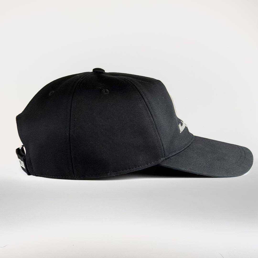 極美品 Moncler モンクレール ブラック ベースボールキャップ 希少