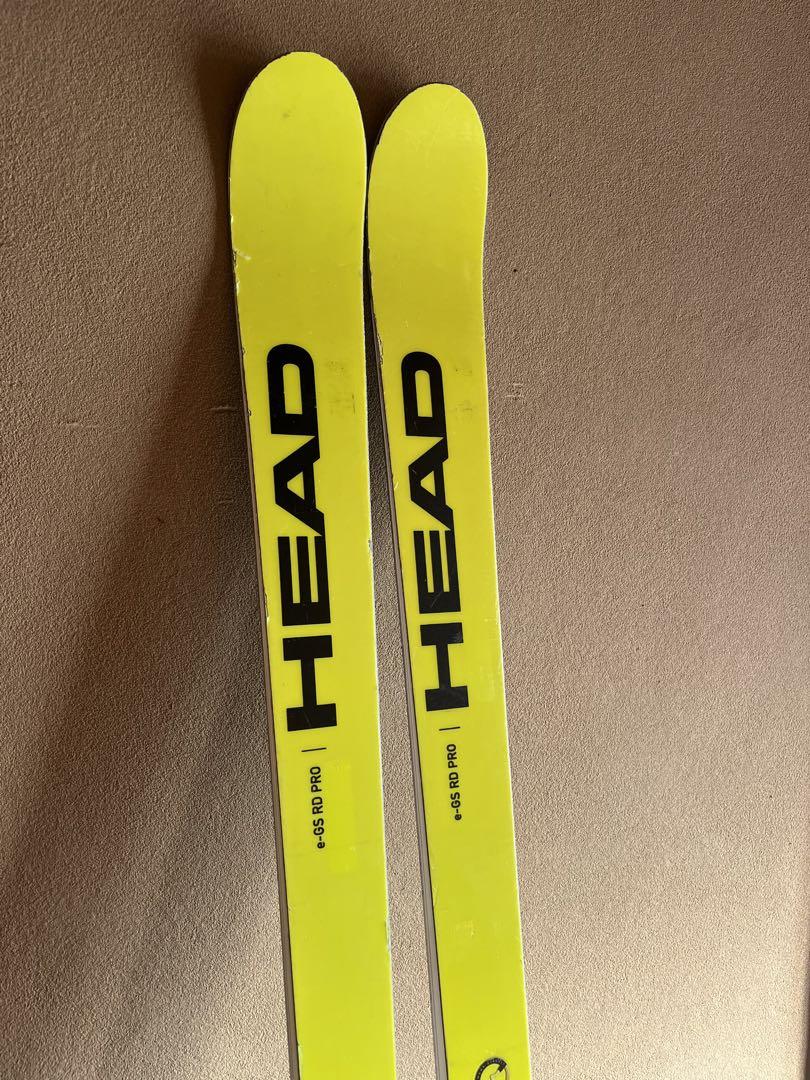 HEAD WORLDCUP REBELS E-GS RD Race Plate ヘッド スキー ノベルティ