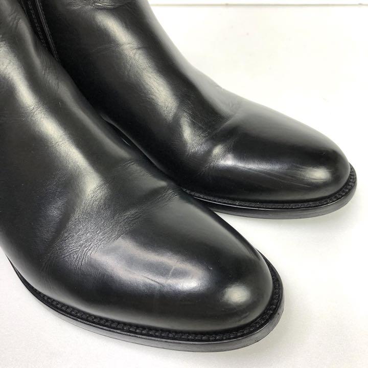 37 SARTORE サイドゴア ショートブーツ 黒 サルトル 24 - cursodeasb 高級百貨店 再値下げ!サルトル SARTORE サイドゴアショートブーツ ブラック 37 ブーツ