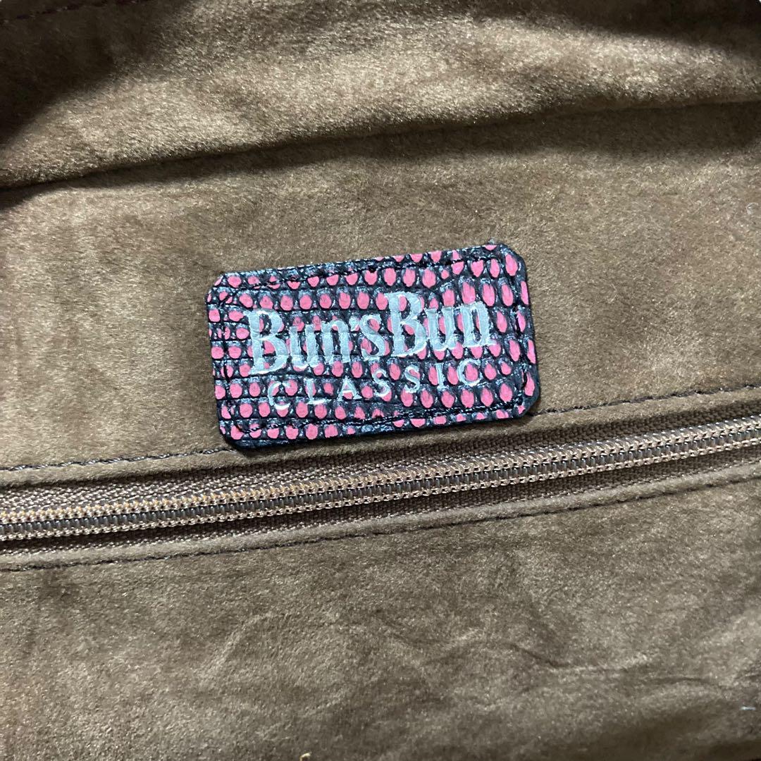 【美品】JRA認定 Bun'sBun エキゾチックレザー ハンドバッグ リザード 美品】JRA認定 Bun´sBun エキゾチックレザー ハンドバッグ リザード