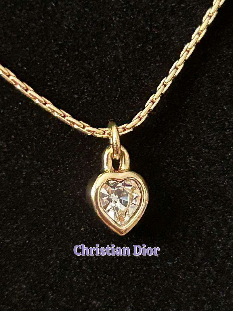 Christian Dior クリスチャンディオール クリスタル ネックレス