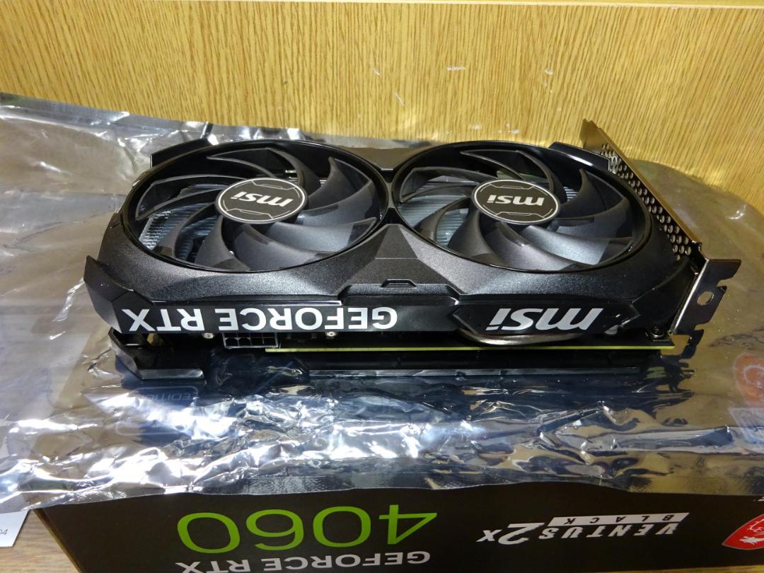 美品★MSI RTX 4060 VENTUS 2X BLACK 8G OC