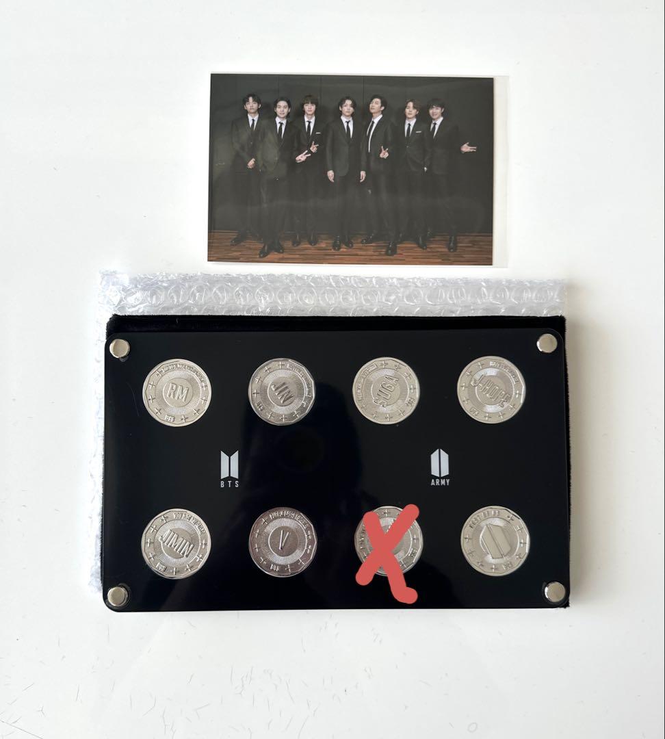 BTS MERCH BOX #20 コインセット JK無し - メルカリ
