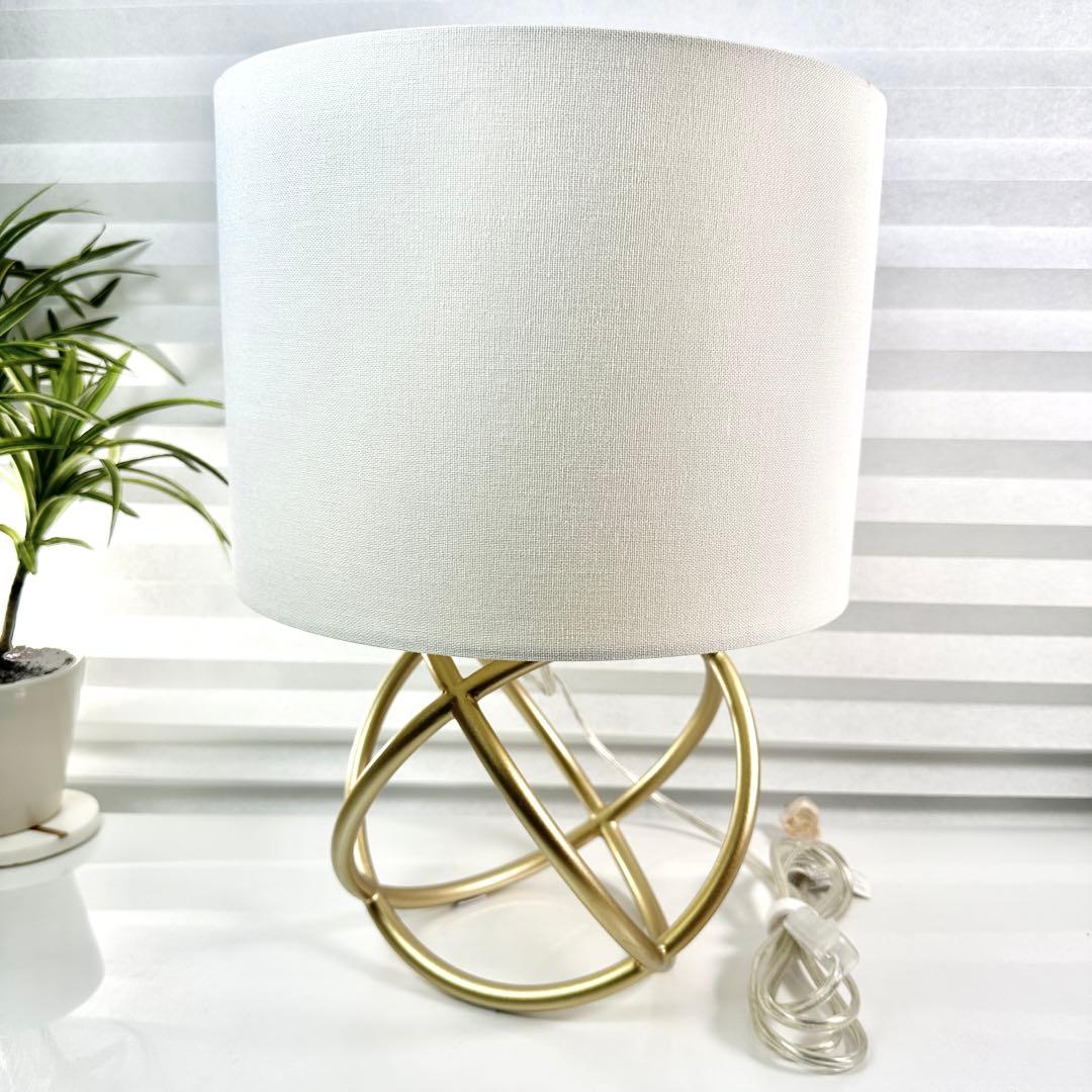 往復送料無料ゴールドスタンド テーブルライト フロアライト シェード
