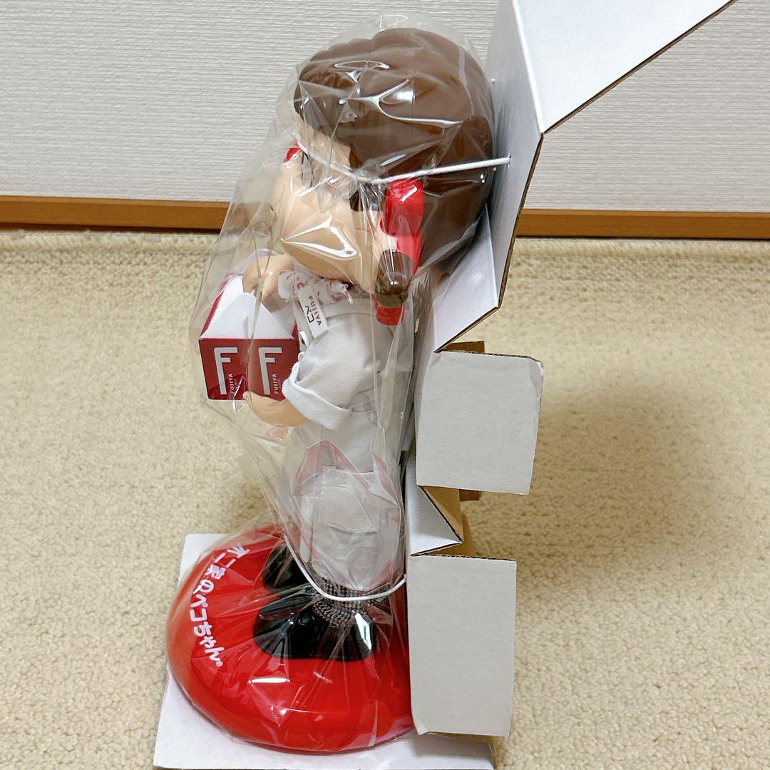 ○不二家 卓上ペコちゃん【未使用】ユニフォームバージョン 入園