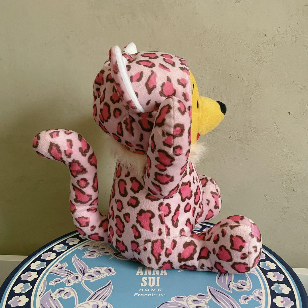 プーさん ヒョウ柄 ぬいぐるみ 約30cm【極微品】 - メルカリ