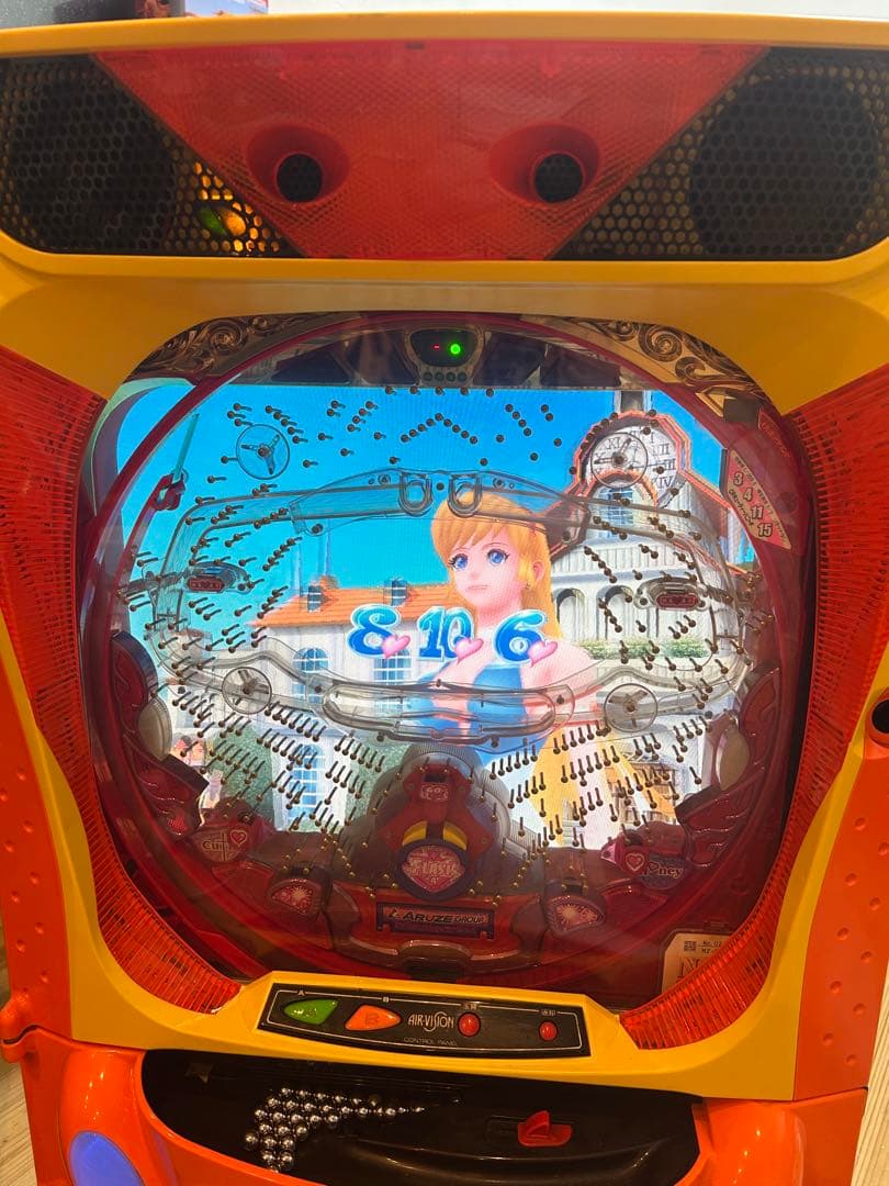 CRキューティーハニーF MAX機　359分の1 循環仕様 パチンコ実機