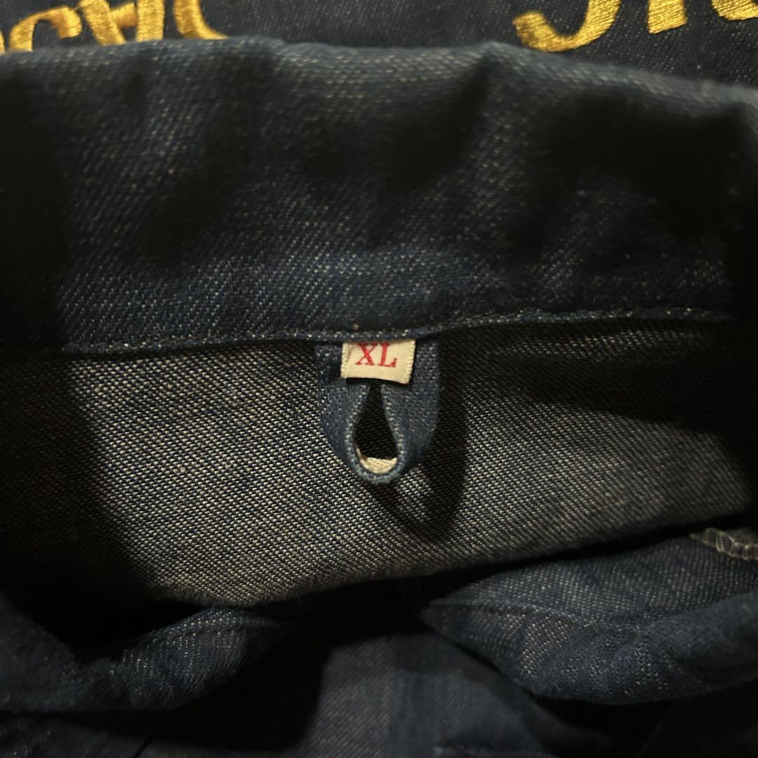 希少 極上 60s ヴィンテージ デニムベトジャン 刺繍 USAF スーベニア