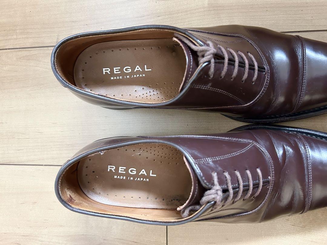 【美品】REGAL リーガル ストレートチップ 315R 25cm