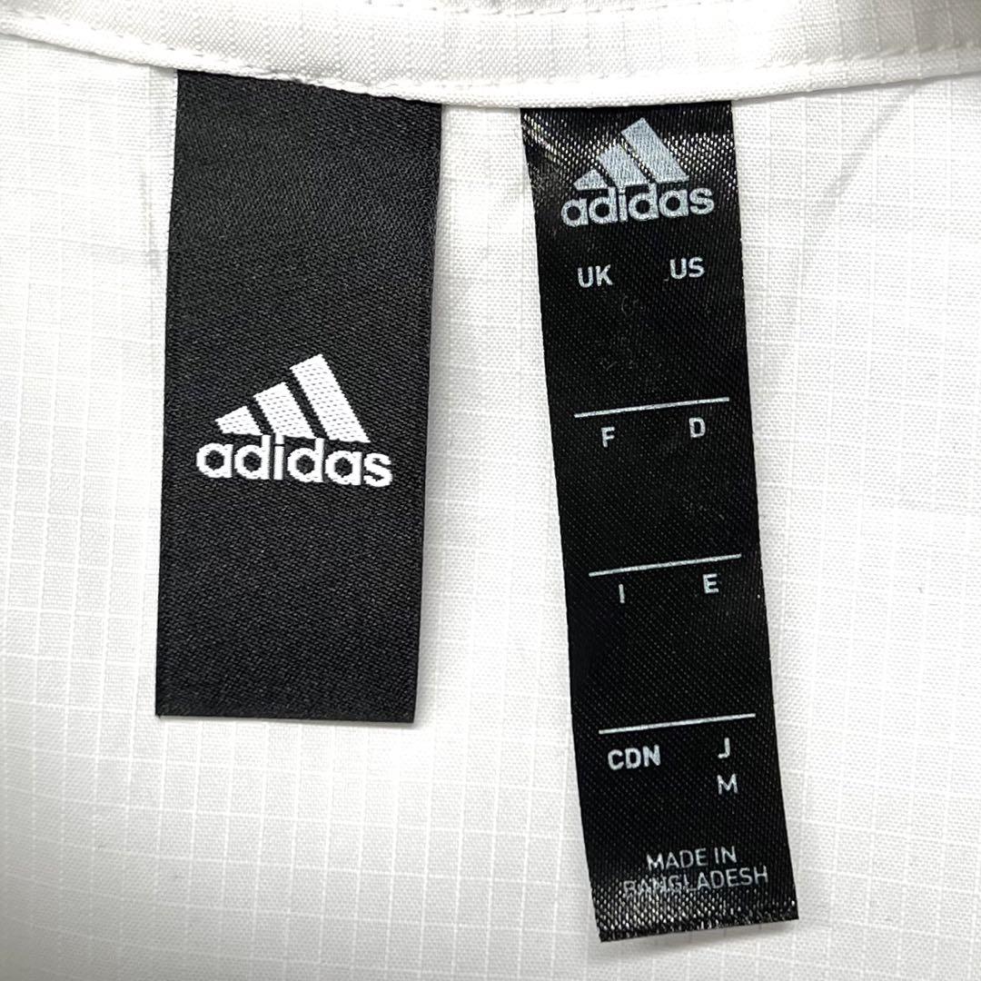 ビッグサイズ‼️】松村北斗着用 adidas ナイロンジャケット 白 M