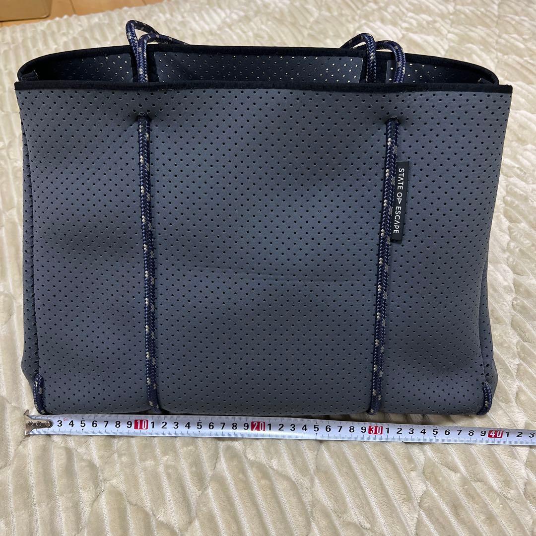 STATE OF ESCAPE ネイビートートバッグ