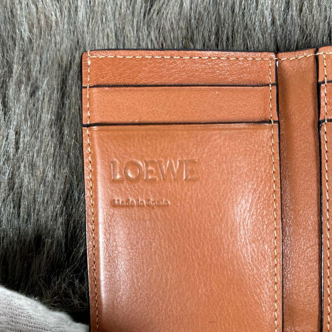 ロエベ LOEWE LOEWE 三つ折り財布 ANAGRAM TRIFOLD 6 C821TR2X