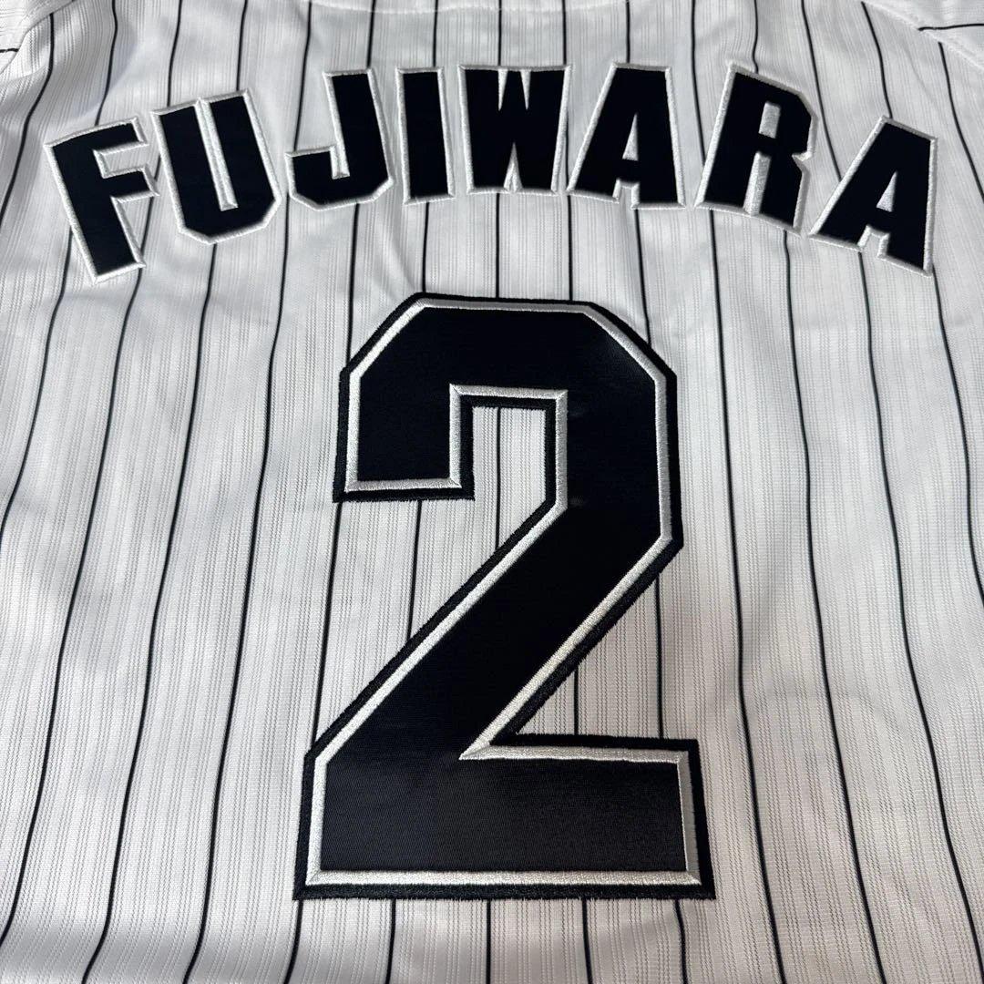 新品タグ付き　mizuno 千葉ロッテマリーンズ　藤原　ユニフォーム