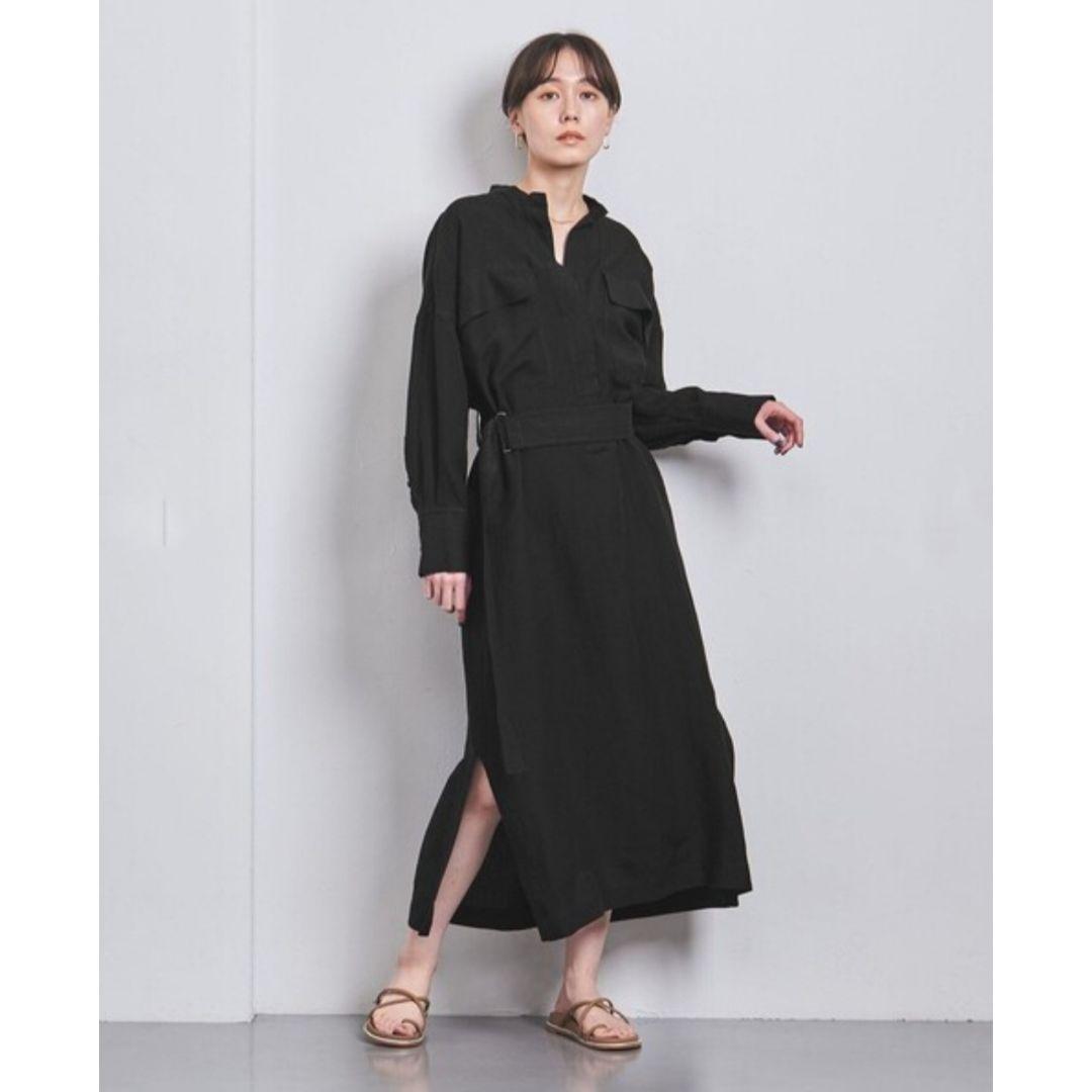 SACRA】2024 プレミアムベルジャムリネンワンピース 定価￥59400