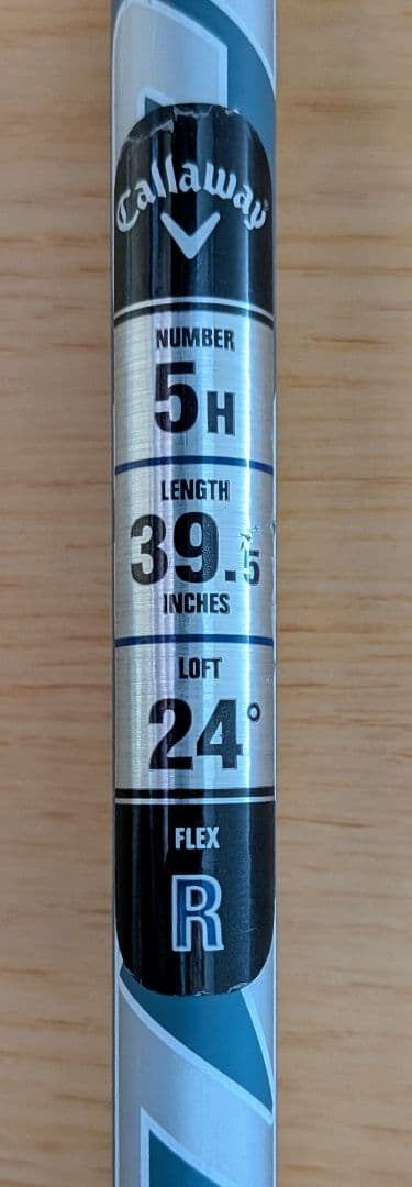 パラダイム MAX FAST ユーティリティ 5UT24度 パラダイム MAX FAST ユーティリティ 5UT24度