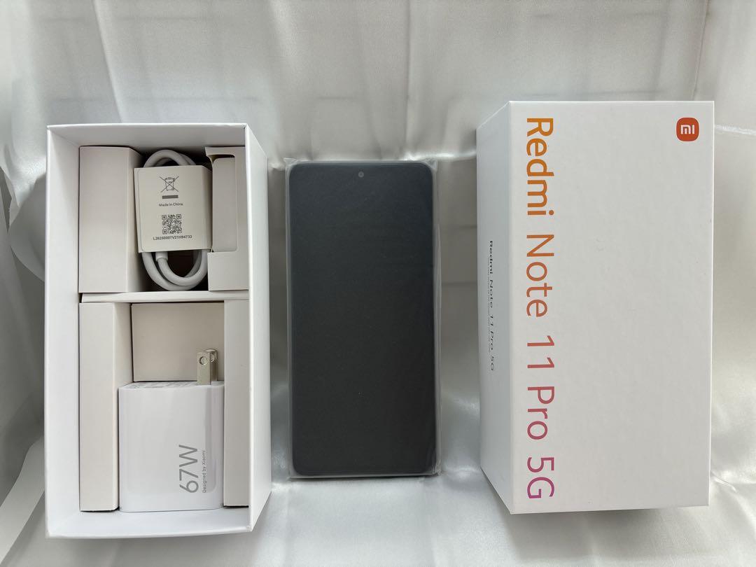 Xiaomi Redmi Note11 グラファイトグレー 64GB美品